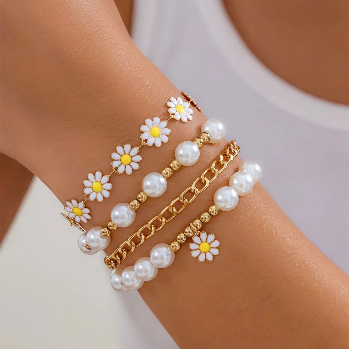 LuxeAura Bracelet Set