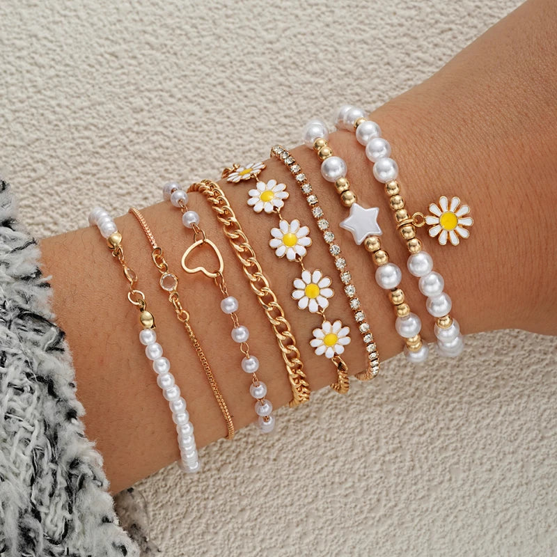 LuxeAura Bracelet Set