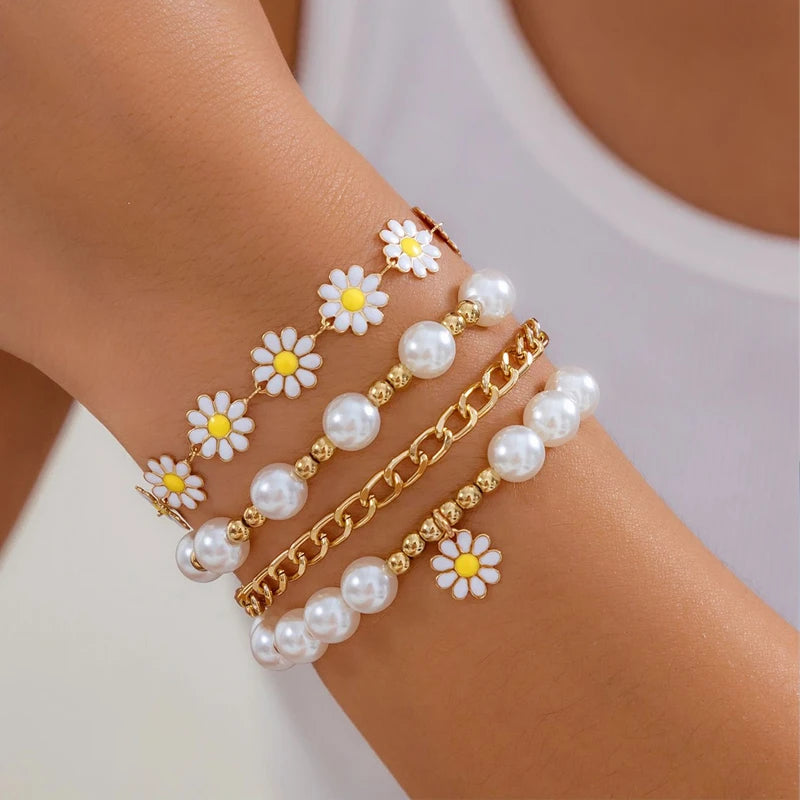 LuxeAura Bracelet Set